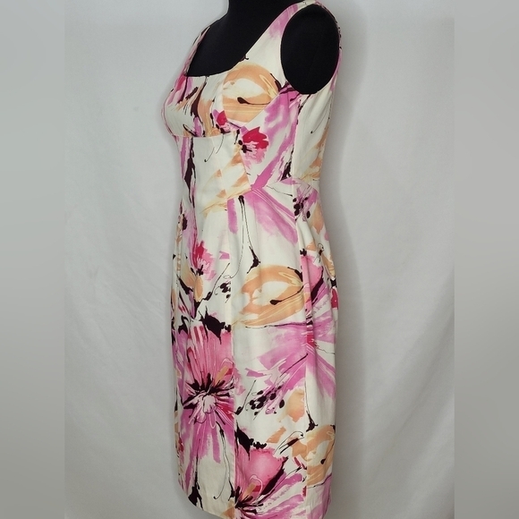 Musette Floral Sheath Dress - Size 6 - Picture 2 of 8